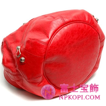 バレンシアガ（BALENCIAGA）POMPON GIANT　レディース2wayトートバッグ　レッド　285440-D94JO-6480 